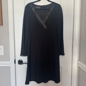 Donna Ricco Black Dress Size 12